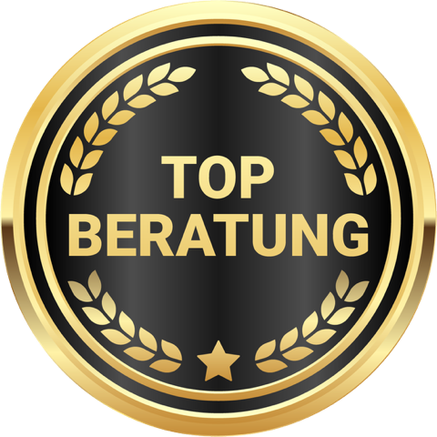 Gütesiegel Top-Beratung
